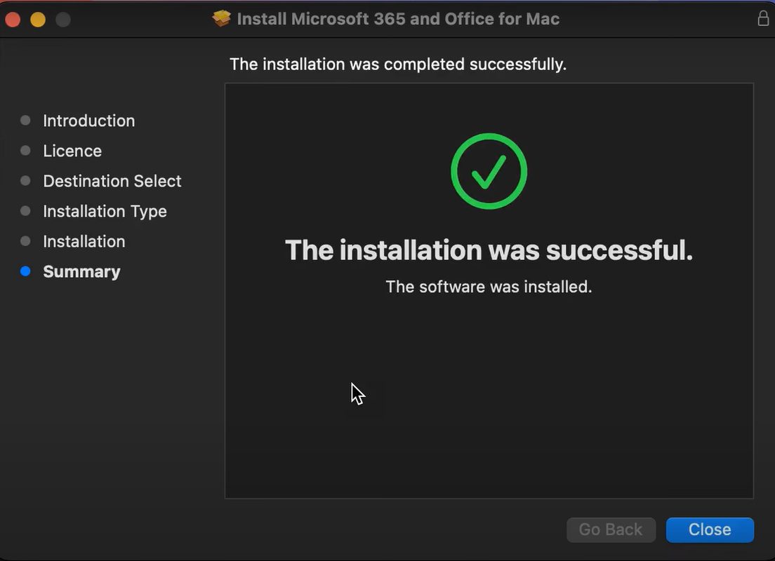 Installation Progress
