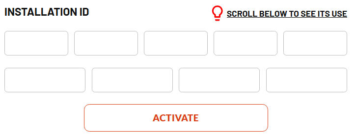 Enter Confirmation ID